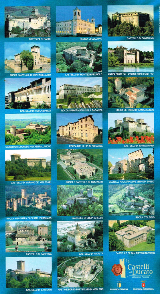 Castelli Ducato Parma Piacenza no contatti